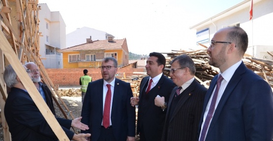 Soğukpınar Camii restorasyon çalışmaları