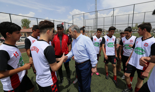 Başkan Çelik Yatırımları Bir Bir Geziyor