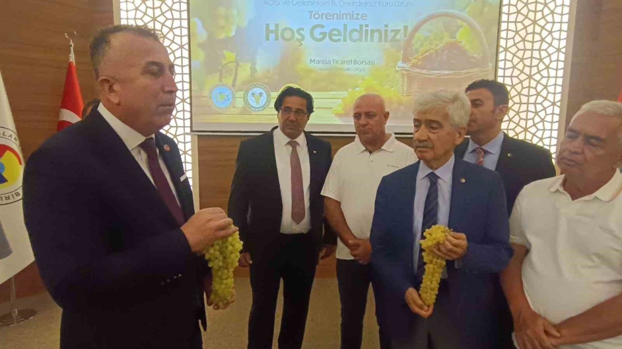 Tariş Üzüm Birliği Başkanı Şen: