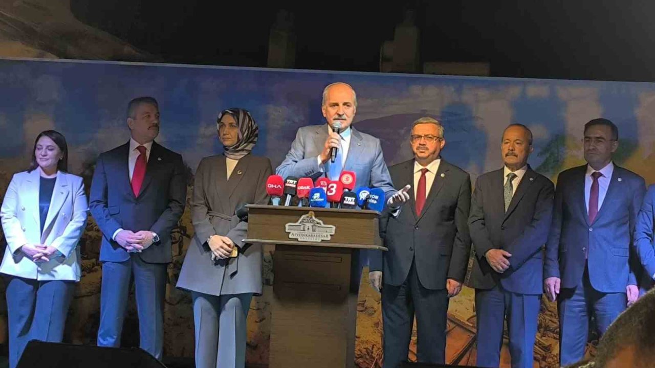 Tbmm Başkanı Kurtulmuş: