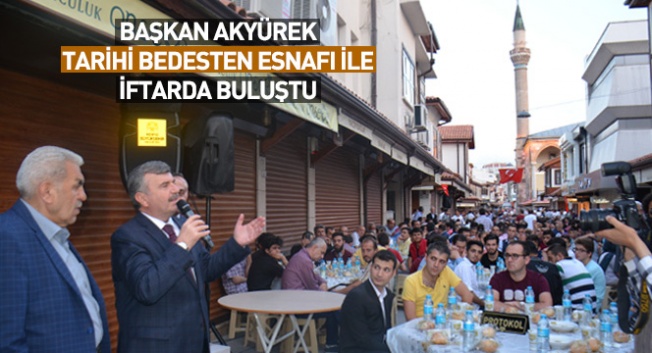 Ortaklaşa düzenlenen iftar programına katıldı