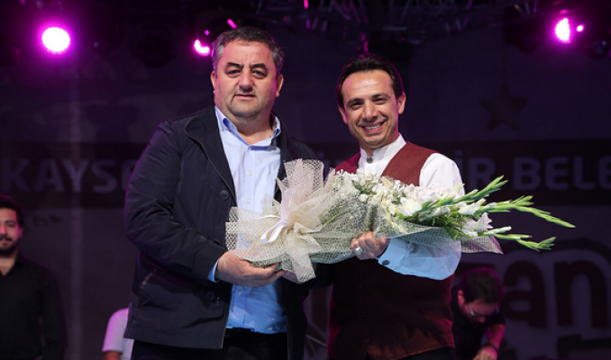 Fatih Koca Kayseri'de konser verdi