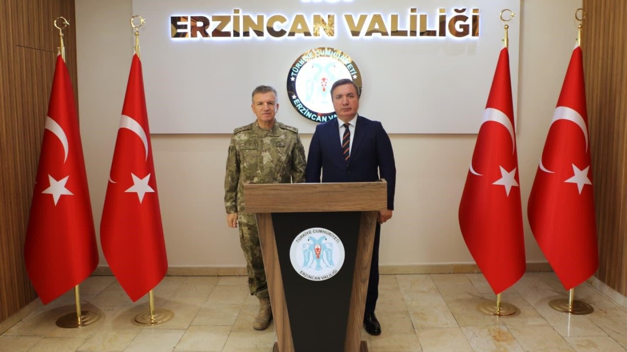 3’üncü Ordu Komutanı Erzincan’da Göreve Başladı
