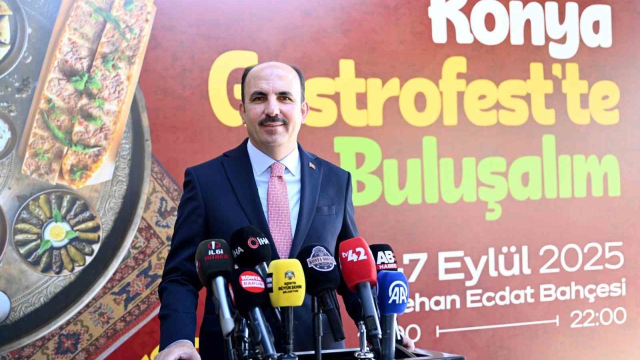 Başkan Altay Herkesi Konya Gastrofest’e Davet Etti