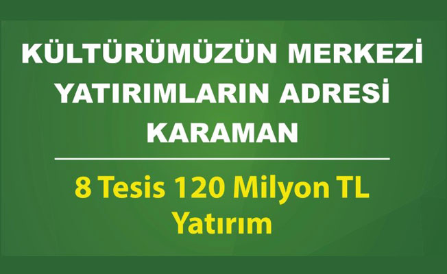 İKİ BAKAN 8 TESİSİN TEMELİNİ ATACAK
