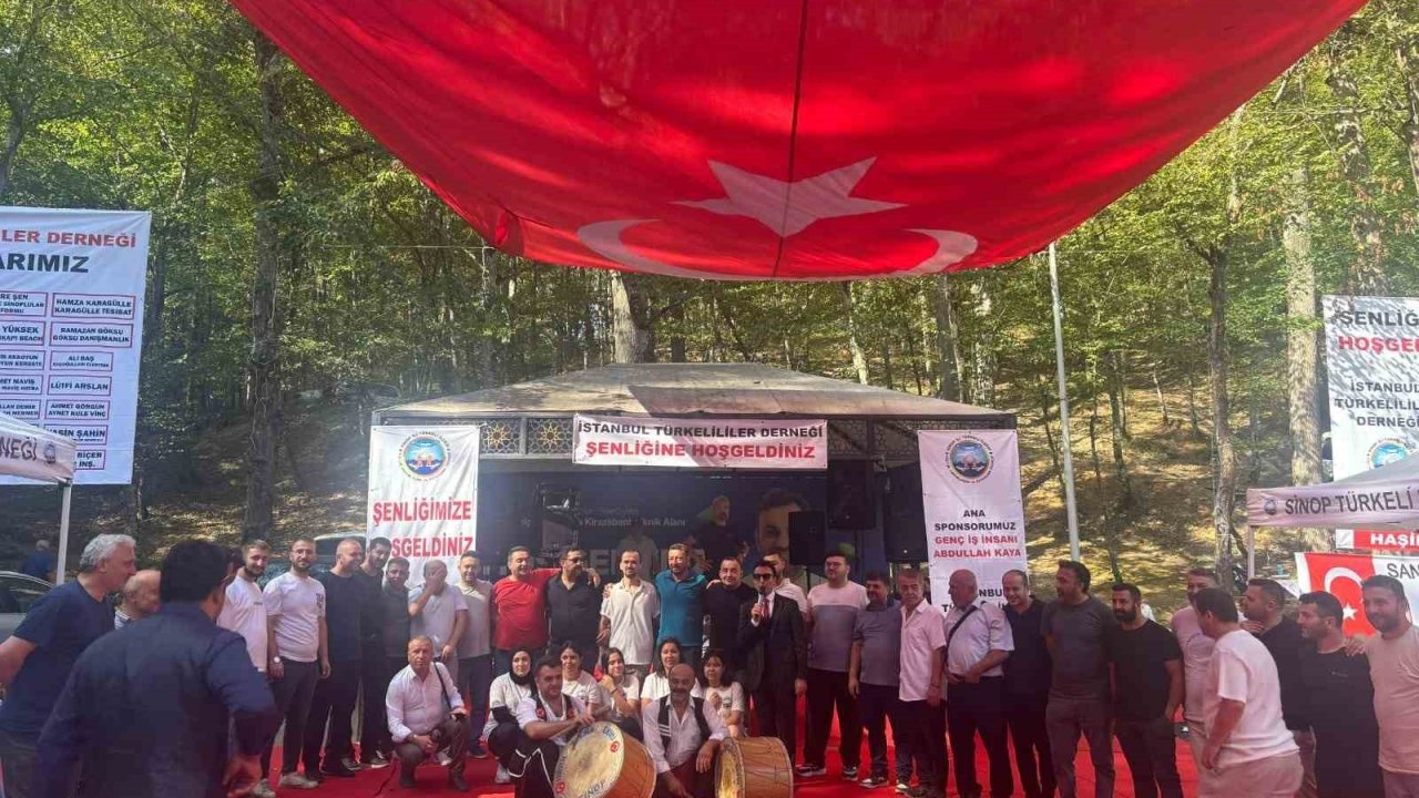 Türkelililer Şenlikte Buluştu