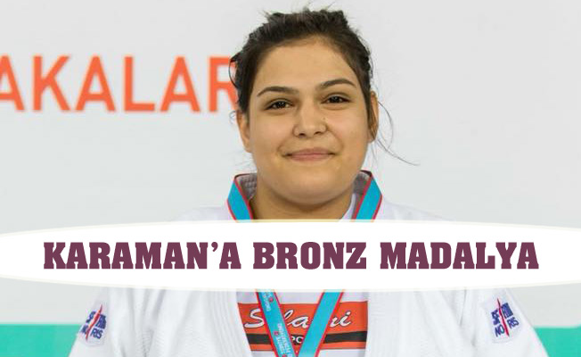KARAMAN’A BRONZ MADALYA