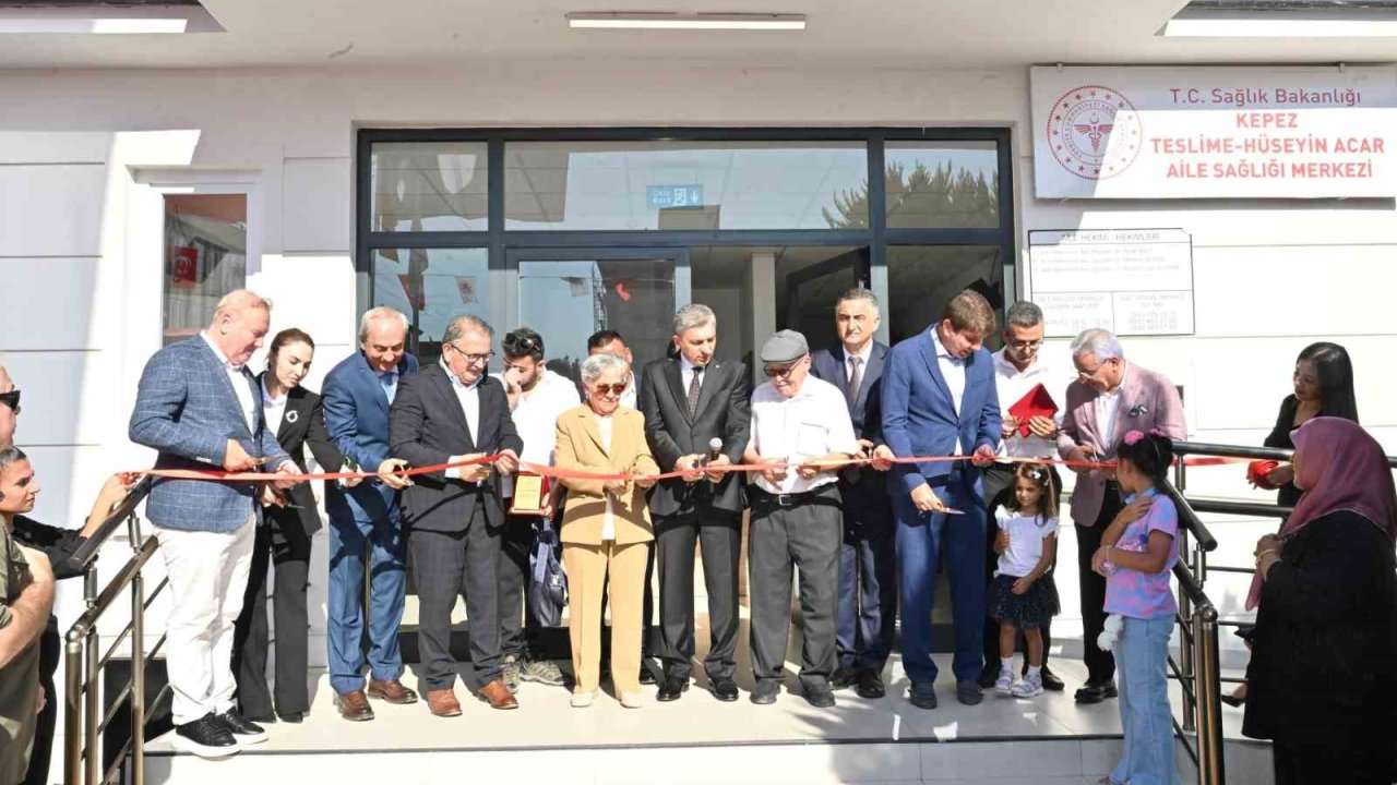 Kepez Teslime - Hüseyin Acar Aile Sağlığı Merkezi Hizmete Açıldı