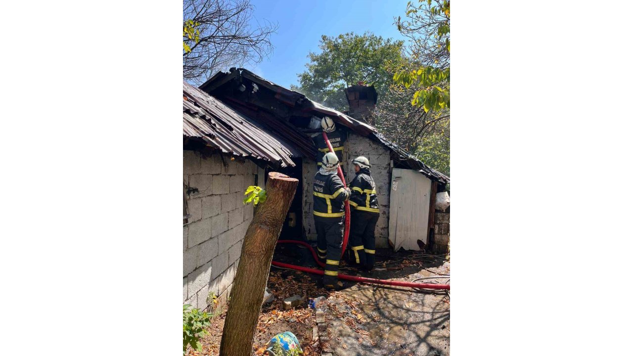 Yufka Yaparken Yangın Çıktı