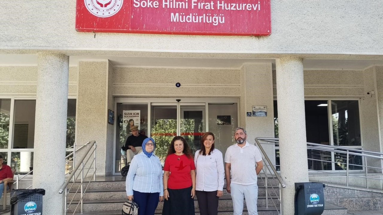 Söke Huzurevi Sakinlerine Kuaförlük Ve Berberlik Hizmeti