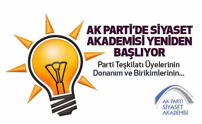 AK Parti Siyaset Akademisi başvuruları başladı