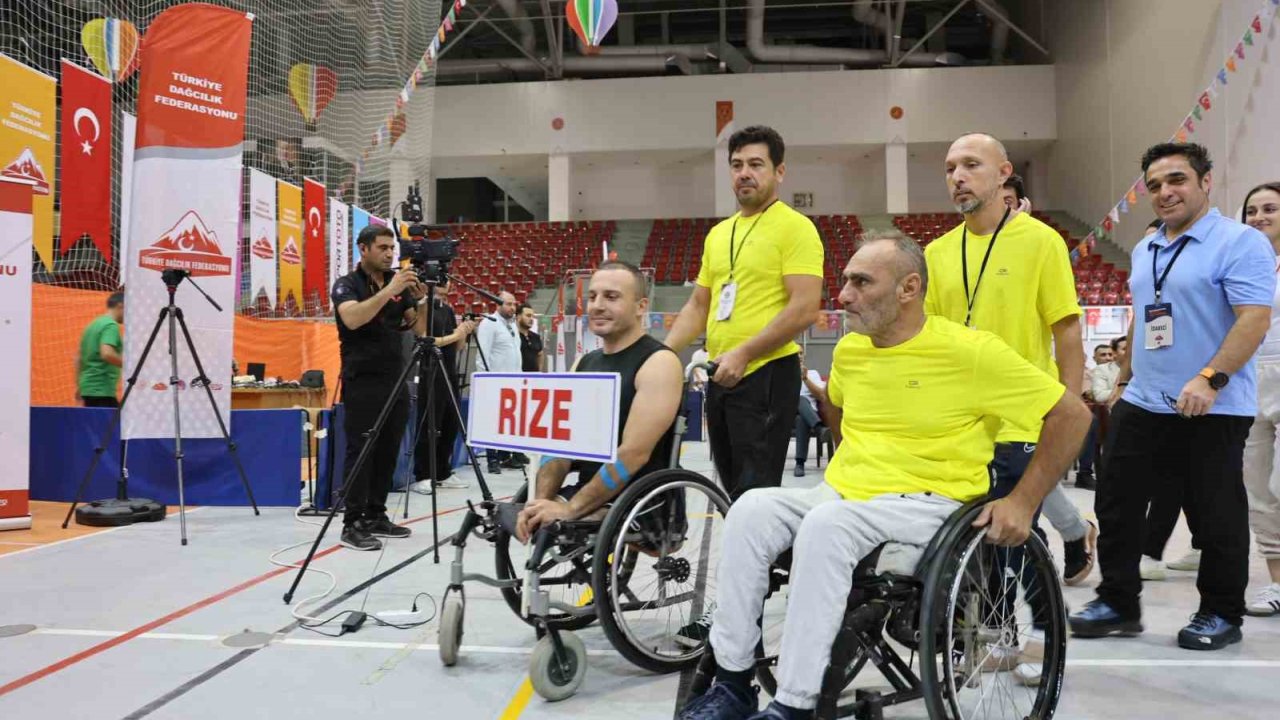 Para Tırmanış Türkiye Şampiyonası Nevşehir’de Başladı