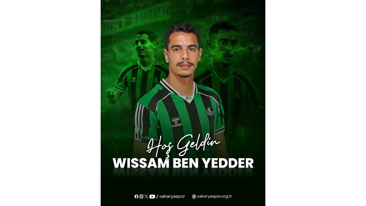 Sakaryaspor, Wissam Ben Yedder’i Kadrosuna Kattı