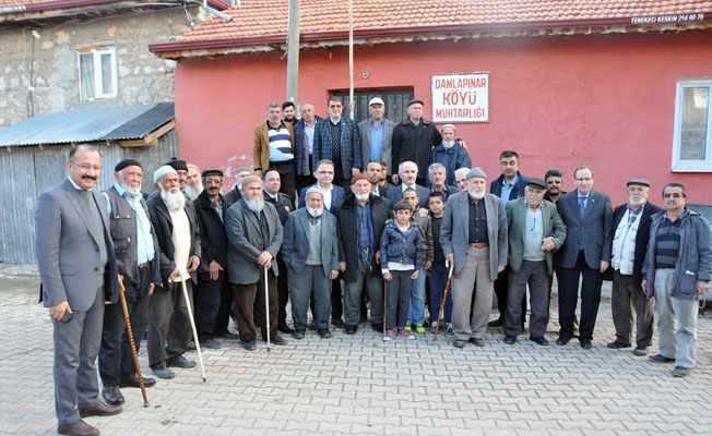 Vali Meral Köy Köy Gezmeye Devam Ediyor