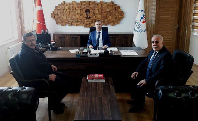 ESNAF ODALARI BİRLİĞİNDEN GENÇLİK VE SPOR İL MÜDÜRÜ ALİ OSMAN BEBEK’E HOŞ GELDİN ZİYARETİ.