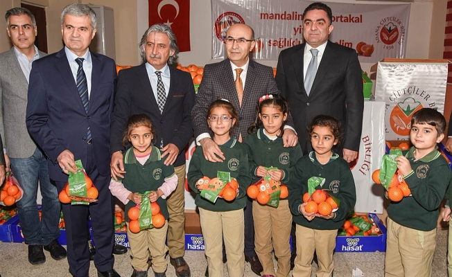 ‘’SAĞLIK İÇİN NARENCİYE TÜKETELİM’’ ETKİNLİĞİ VALİ DEMİRTAŞ’IN KATILIMIYLA BAŞLADI