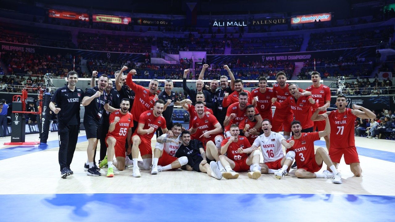A Milli Erkek Voleybol Takımı, Dünya Şampiyonası’na Galibiyetle Başladı