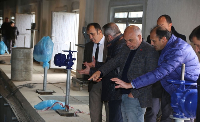 İBRALA BARAJI İÇME SUYU PROJESİ'NDE TESİS TEST AŞAMASINA GEÇTİ