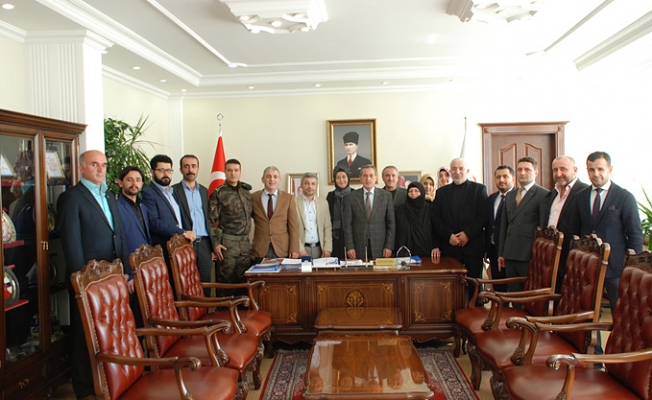 15 TEMMUZ GAZİLERİ’NDEN VALİ KALKANCI’YA ZİYARET