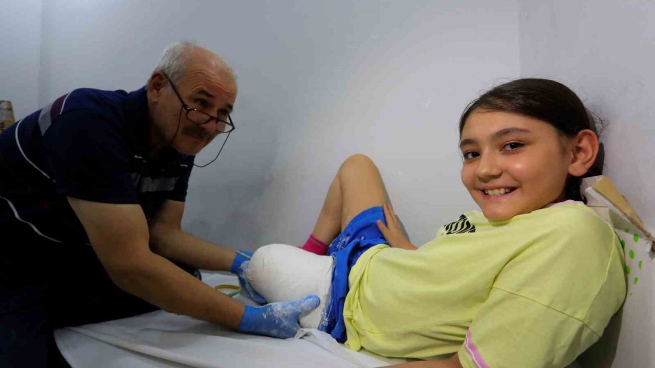 Özge Protez Bacağına Kavuşuyor Okula Gitmek İçin Gün Sayıyor