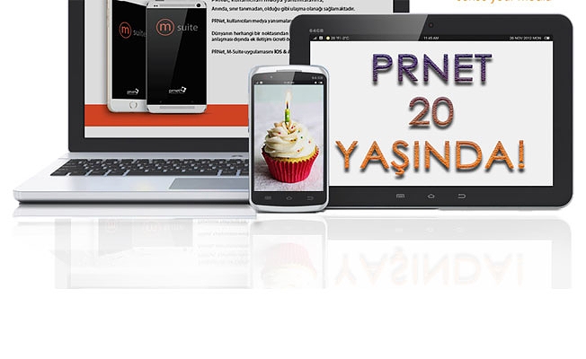 PRNET 20 YILDIR İTİBARINIZI KORUYOR