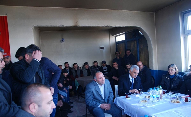 VALİ BİLMEZ, İL MERKEZİNDE KÖY ZİYARETLERİNDE BULUNDU