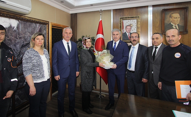 AFAD Heyetinden Başkan Memiş’e Ziyaret