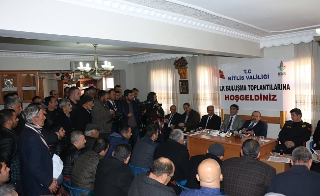 Başkan Vekili Ustaoğlu, Halk Toplantılarına Devam Ediyor