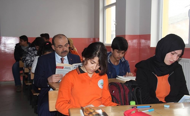 2017-2018 Eğitim Öğretim yılının 2. döneminde ilk ders zili çaldı.