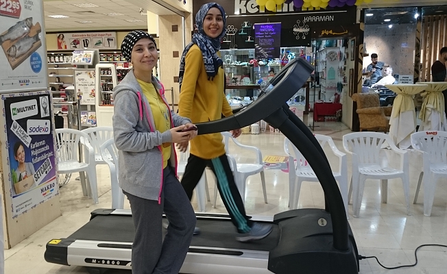 KMÜ ÖĞRENCİLERİ KARAMAN HALKI İLE SAĞLIKLI YAŞAM İÇİN BULUŞTU