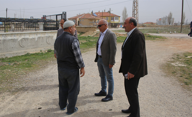 BAŞKAN ÇALIŞKAN LARENDE MAHALLESİ’Nİ GEZDİ