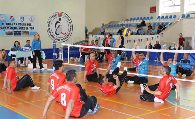 OTURARAK VOLEYBOL 1.LİG 2. ETAP MÜSABAKALARI KARAMAN’DA