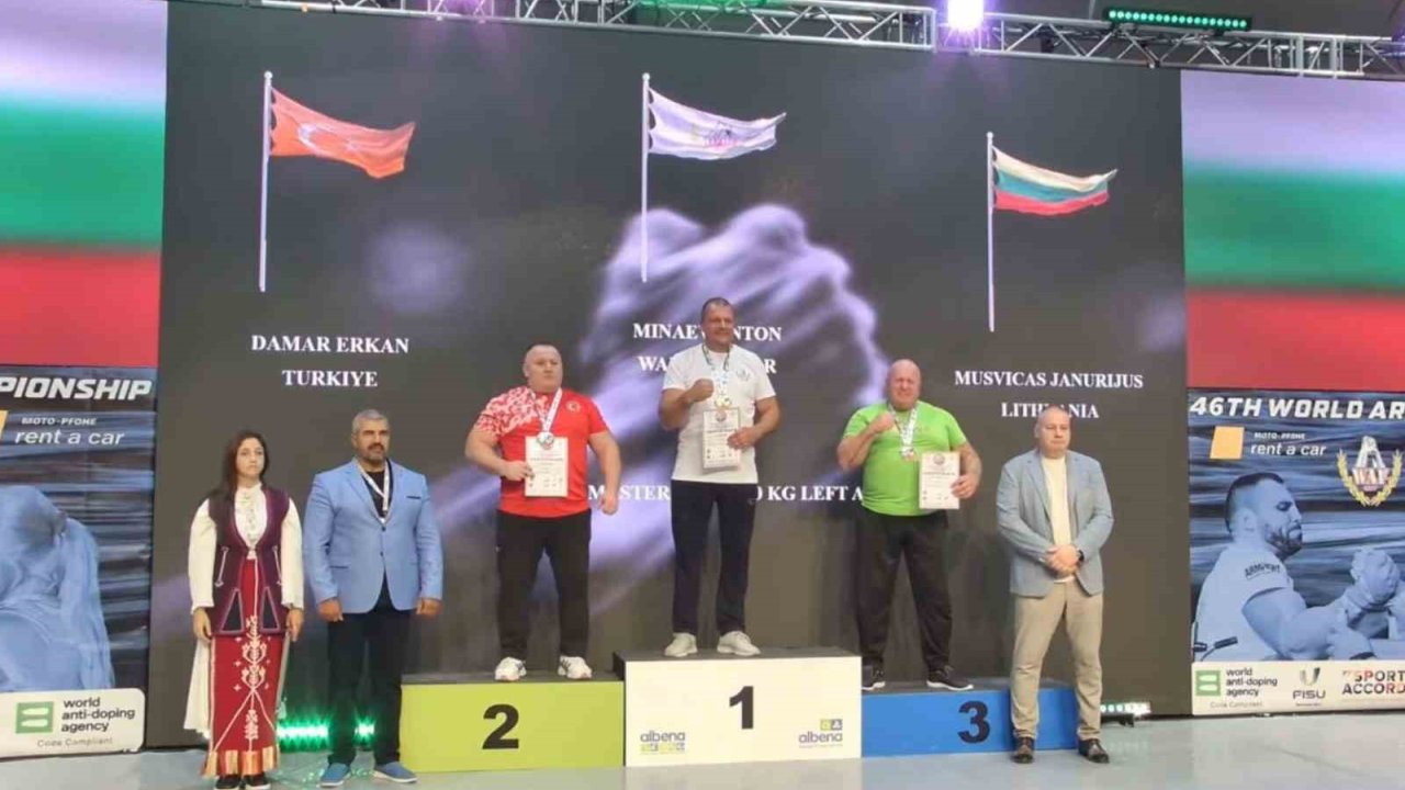 Bağcılar Belediyesi, Bilek Güreşi Dünya Şampiyonası’na Damga Vurdu