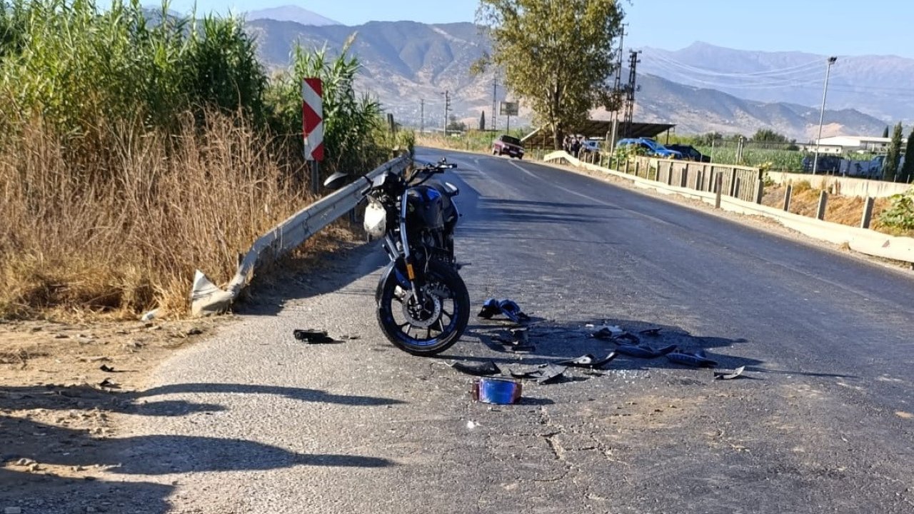 Ödemiş’te Kamyonet İle Motosiklet Çarpıştı: 1 Ağır Yaralı