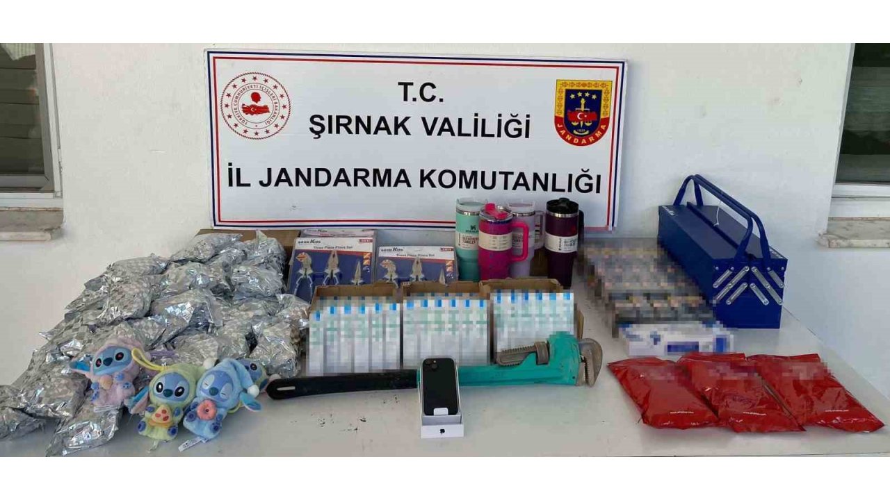 Şırnak’ta Jandarma Ekipleri 14 Milyonluk Kaçakçılığı Önledi
