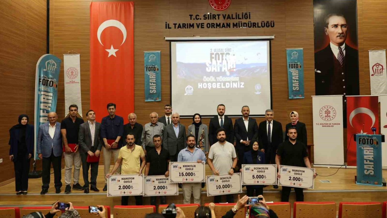 2. Ulusal Siirt Foto Safari Fotoğraf Yarışması Ödül Töreniyle Sona Erdi