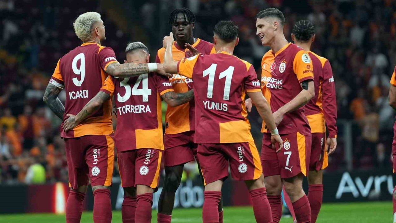 Galatasaray, Süper Lig’de 6 Maçta 18 Gol Attı
