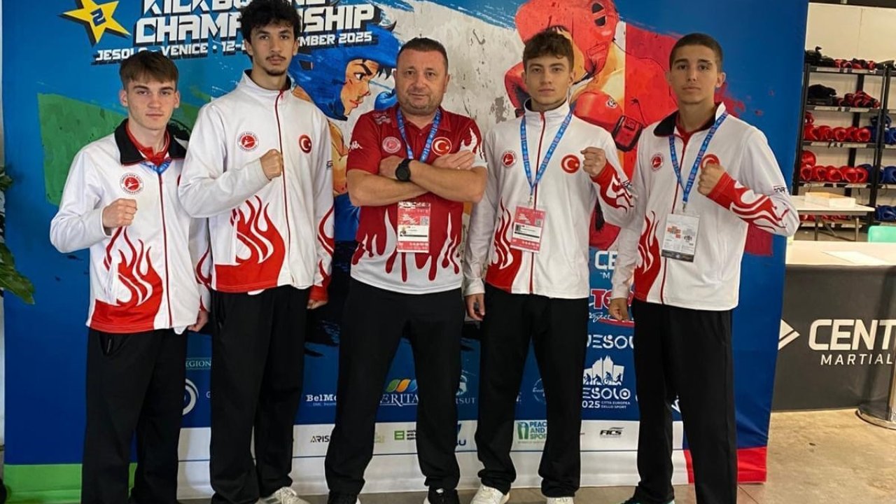 İlkadımlı Sporcular Avrupa’dan Madalyayla Döndü
