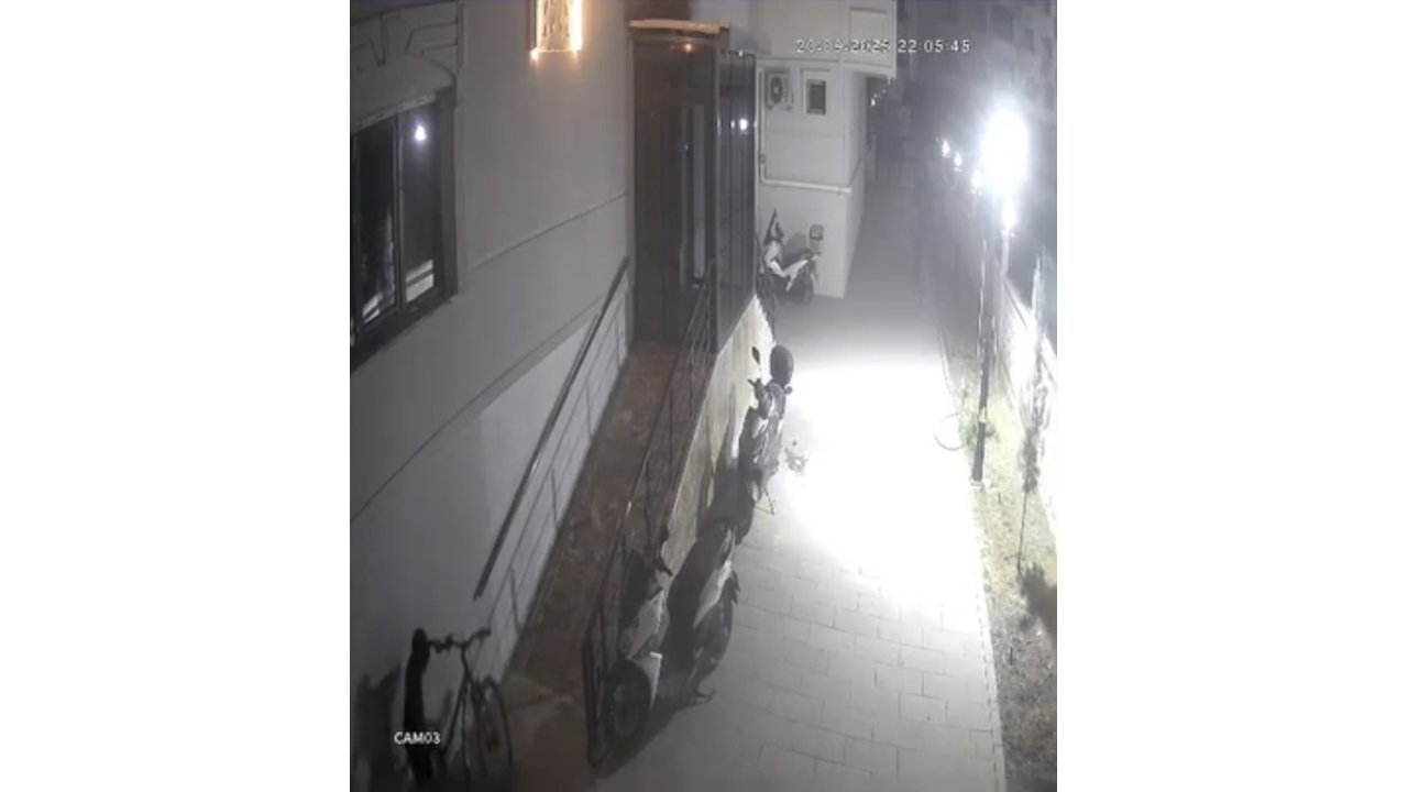 Mardin’de Bisiklet Hırsızlığı Kamerada