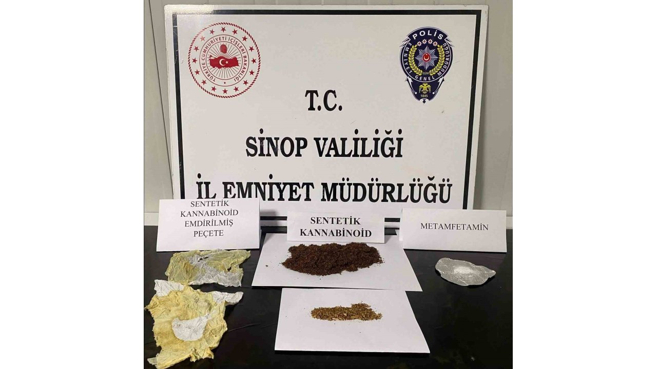 Sinop’ta Uyuşturucu Operasyonu: 2 Şüpheli Tutuklandı
