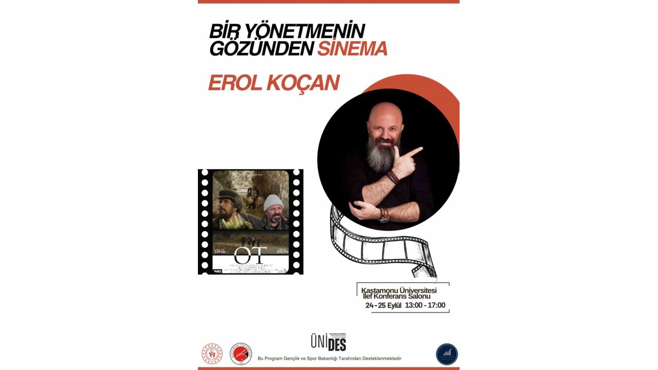 Kastamonu Üniversitesi’nde Yönetmen Erol Koçan Öğrencilerle Buluşuyor