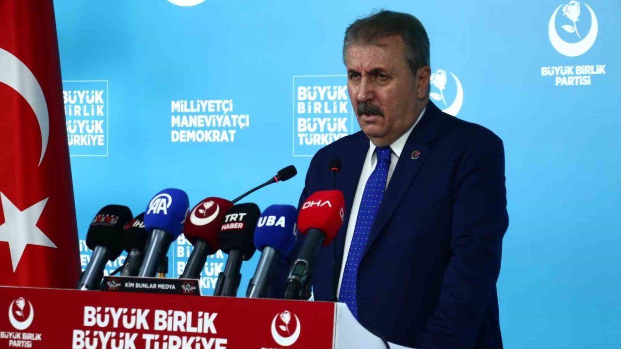 Bbp Genel Başkanı Destici: