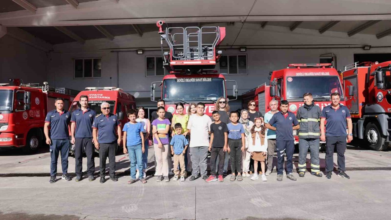 Denizli Osb Yönetimindem İtfaiye Haftasına Özel Anlamlı Ziyaret