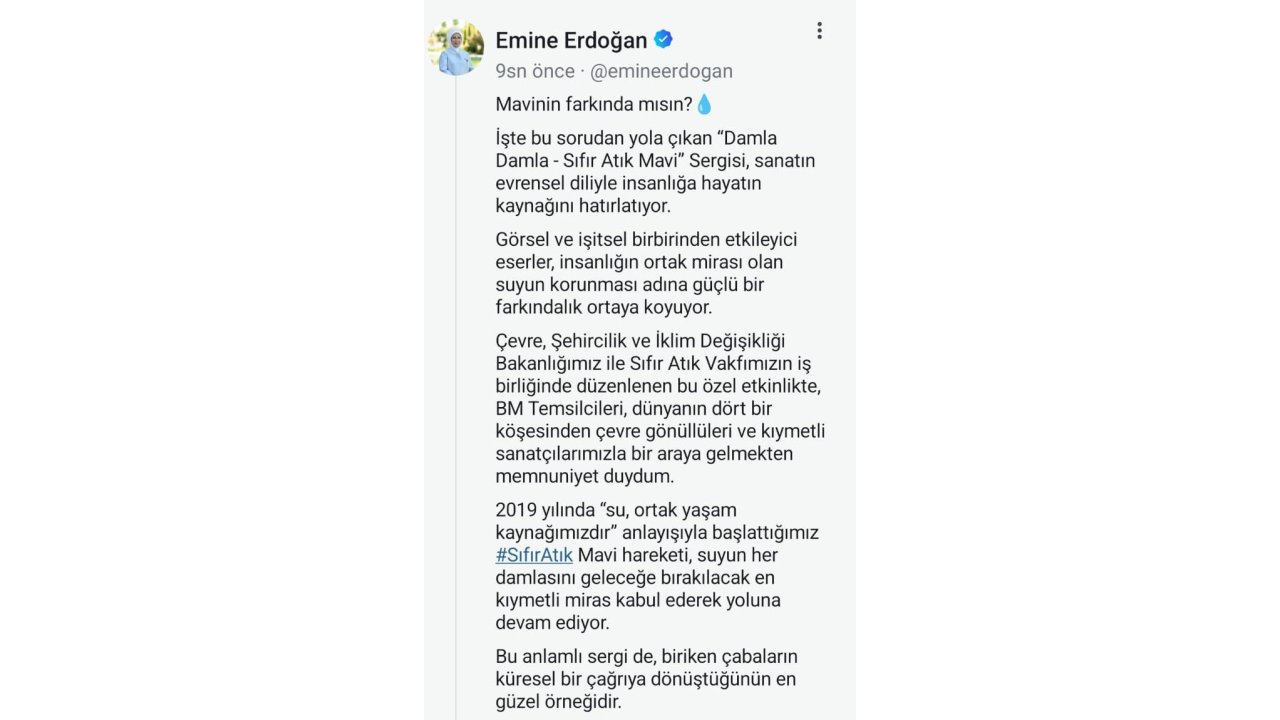 Emine Erdoğan’dan New York’ta Açılan