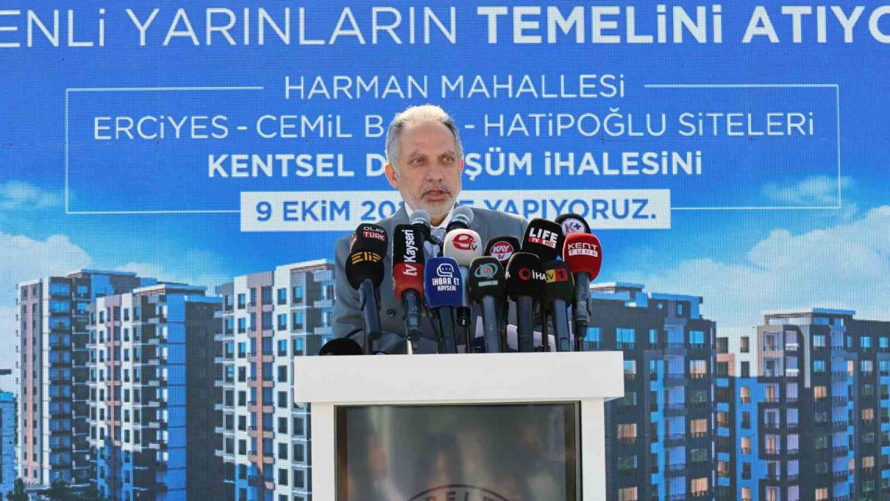 Talas’ta Kentsel Dönüşümde Tarihi Adım