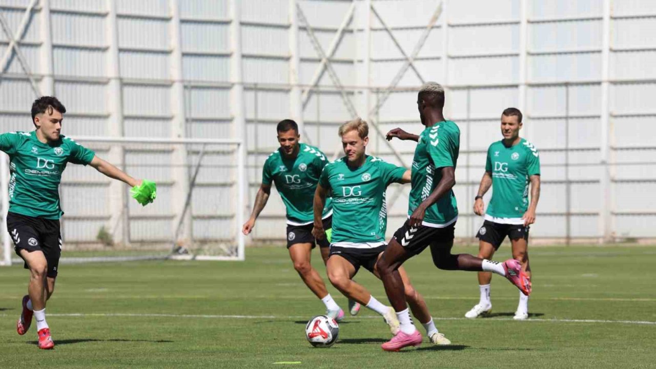 Konyaspor, Rams Başakşehir Maçının Hazırlıklarını Sürdürdü