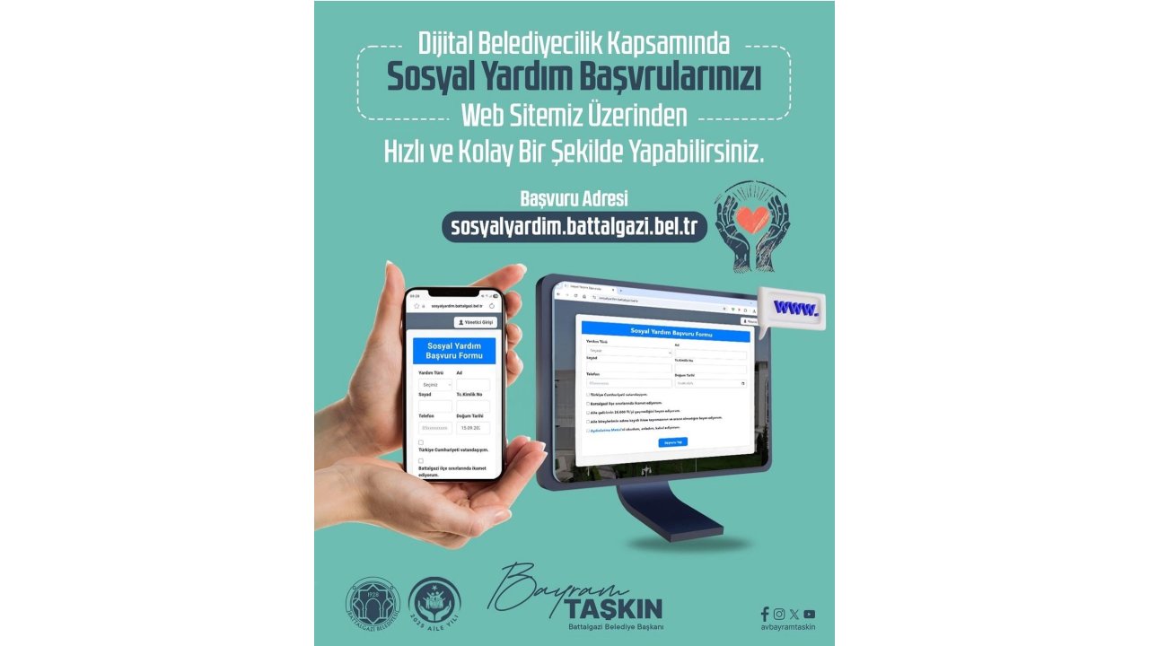 Battalgazi Belediyesi’nden Eğitime Ve Sosyal Yardımlara Tam Destek