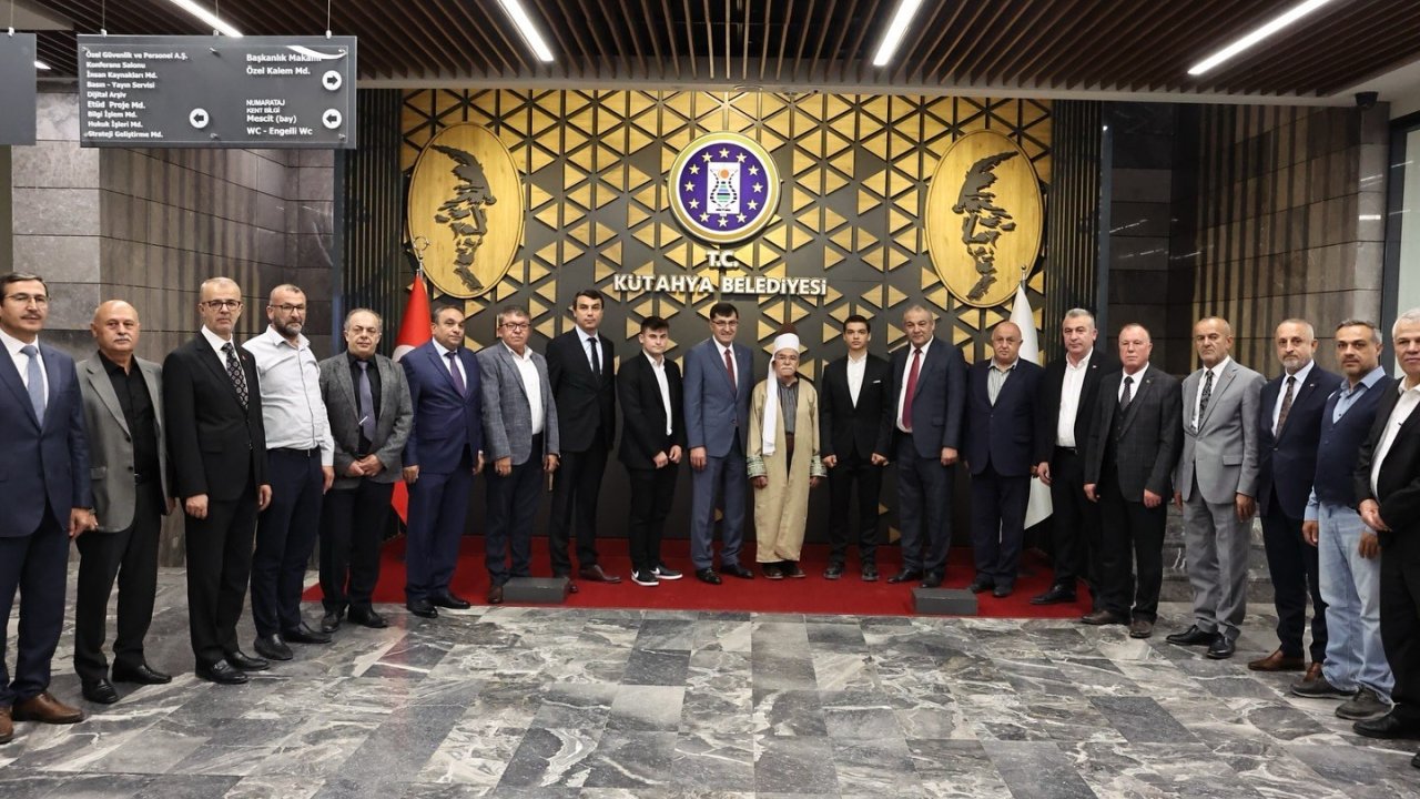 Başkan Kahveci, Ahilik Haftası Kutlama Komitesi’ni Kabul Etti