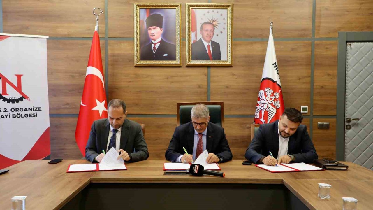 Niğde 2. Osb’de İlk Ön Tahsis Sözleşmesi İmzalandı