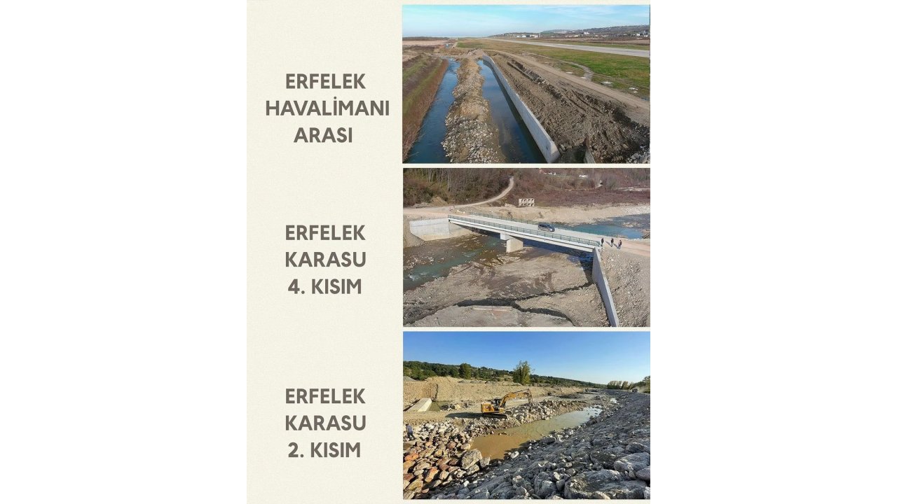 Sinop’taki Taşkın Kontrol Yatırımları